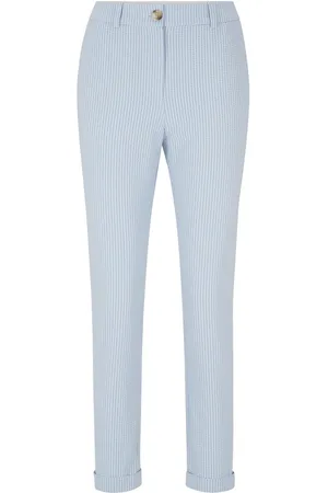 HUGO BOSS Dames Broek Tachinoa in Strepen