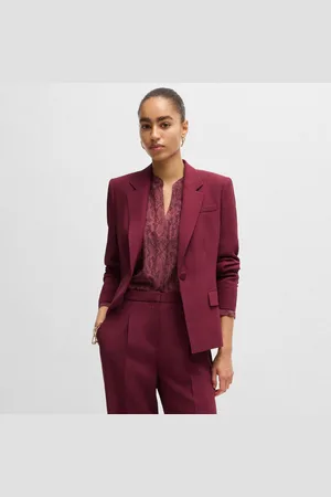HUGO BOSS Dames Jas Janerani1 Slim-Fit in