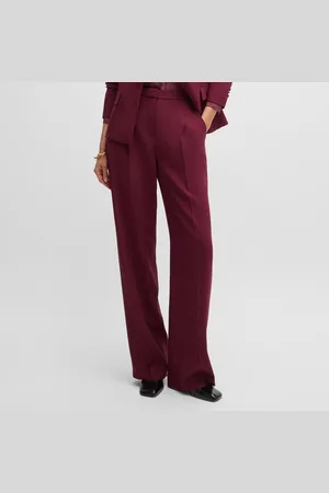 HUGO BOSS Damespantalon Tozera Regular-Fit in