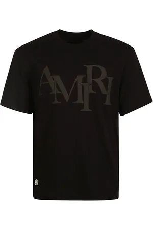AMIRI T-shirt met gekartelde logoprint in