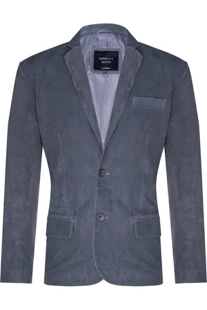 Infinity Blazer suède jas Zachte Italiaanse leren jas