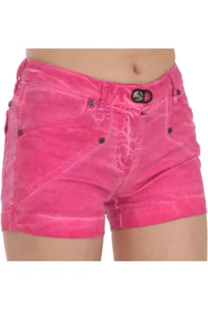 Plein Sud Denim Shorts Voor Dames