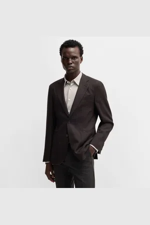 HUGO BOSS Heren L-Heston Slim-Fit blazer in