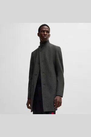 HUGO BOSS Mintrax2441 Regular-Fit Formal Coat voor heren in