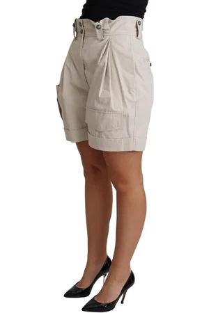 Dolce & Gabbana Hoge Taille Katoenen Shorts