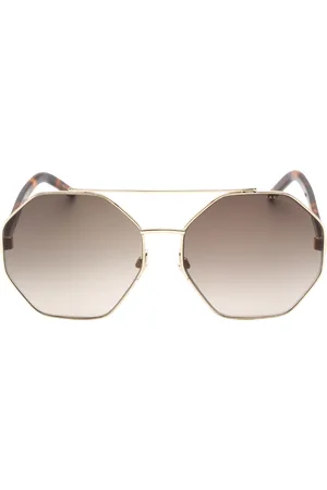Marc Jacobs Brown SF Havanabruine zonnebril met lens