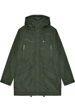 Lambretta Heren Heaton Hooded Jacket ( Groen)