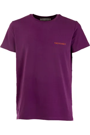 Trussardi EFFEN HEREN T-SHIRT MET KORTE MOUWEN EN RONDE HALS MET LOGOPRINT