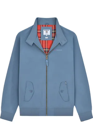 Lambretta Harrington heren douchebestendig jack (Middenblauw)