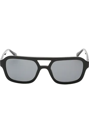 Guess Smoke Lensed glanzende zwarte zonnebril