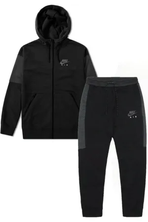 Nike Air heren fleece trainingspak volledige set in