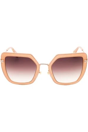 Marc Jacobs Bruine SF lens gouden nude zonnebril
