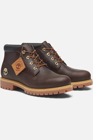 Timberland Premium Espresso Nelson Leder Heren Donkerbruin/Zwart Laarzen