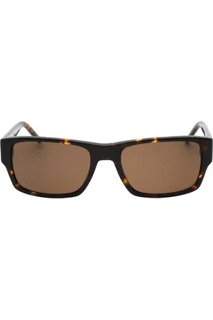 Tommy Hilfiger Havana-zonnebril met bruine lens