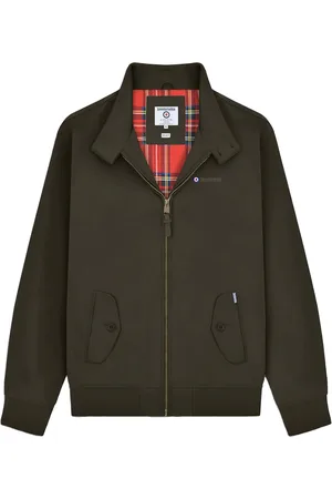 Lambretta Harrington heren douchebestendig jack ( Bruin)