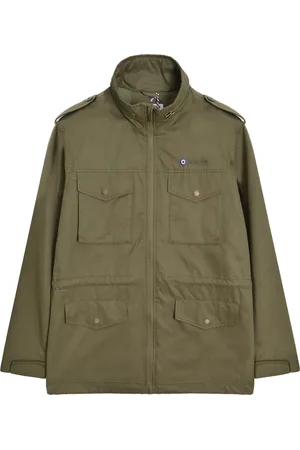 Lambretta Heren M-65 militaire jas ( Groen)
