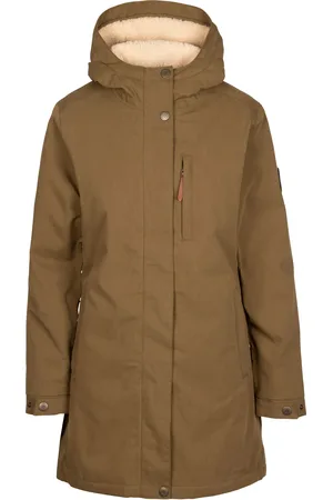 Trespass Dames/Dames Risha TP50 fleece gevoerde waterdichte jas (Donkere )