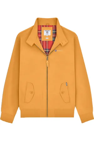 Lambretta Harrington heren douchebestendig jack (Mosterd)