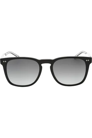 Tommy Hilfiger Donkergrijze SF zwarte zonnebril met lens