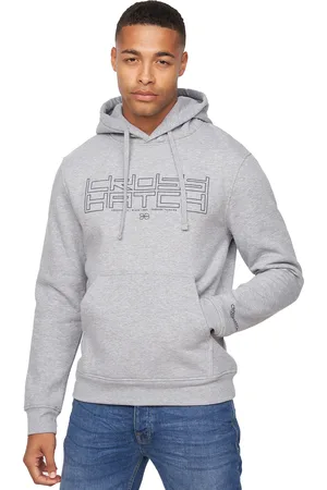 Crosshatch Heren Scouts Hoodie (Grijze Mergel)