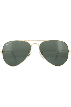Ray-Ban Zonnebril Aviator 3025 Groen Gepolariseerd 001/58 62mm