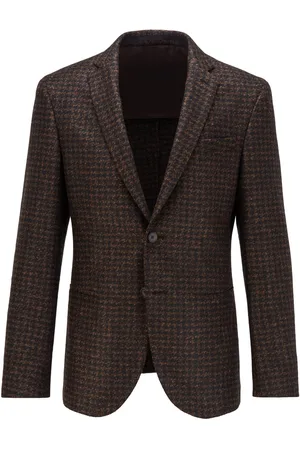 HUGO BOSS Herenblazer Norwin4 in geruit