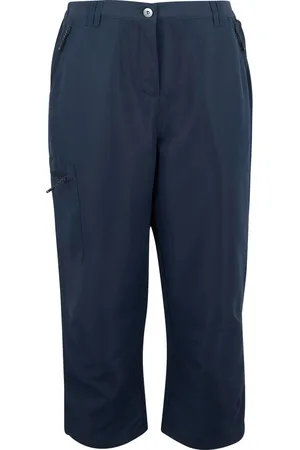 Regatta Dames/Dames Chaska III Walking Capri Cropped Broek (Marine)