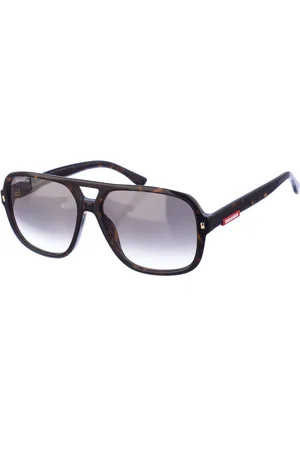 Dsquared2 D20003S Acetat-Sonnenbrille im Pilotenstil für Herren
