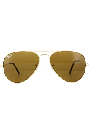 Ray-Ban Zonnebril Aviator 3025 001/33 Goudbruin 58mm