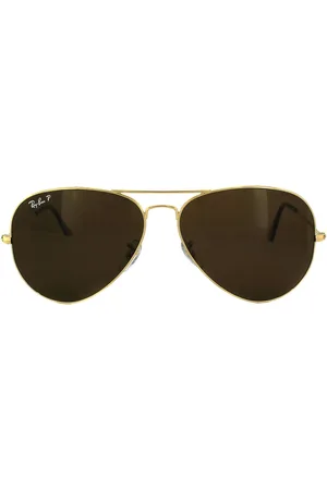 Ray-Ban Zonnebril Aviator 3025 001/57 Goudbruin Gepolariseerd