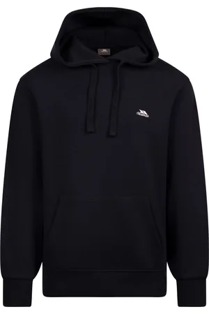 Trespass Heren Truman Logo Hoodie (Marine)