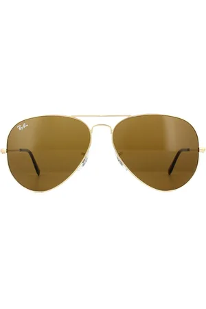 Ray-Ban Zonnebril Aviator 3025 001/33 Goudbruin 62mm