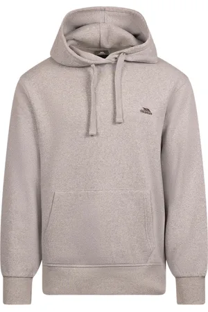 Trespass Heren Truman Logo Hoodie (Grijze Mergel)