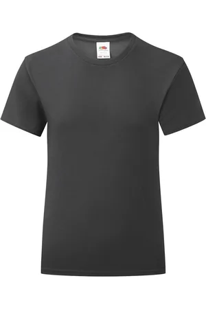 Fruit Of The Loom Meisjes Iconische T-Shirt