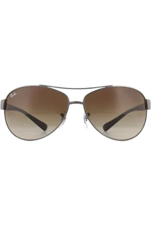Ray-Ban Zonnebril 3386 004/13 Gunmetal Bruin Verloop 63mm