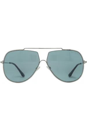 Tom Ford Chase-02 FT0586 16A Silver Sunglasses
