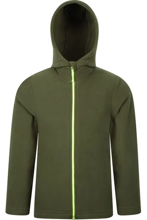 Mountain Warehouse Kinder/Kids Camber Full Zip Hoodie ( Groen)