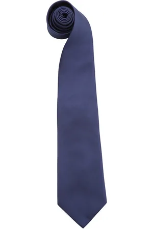 Premier Heren Kleuren Mode Stropdas (Marine)