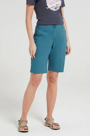 Mountain Warehouse Dames/Dames Coast Stretch Shorts (Teal)