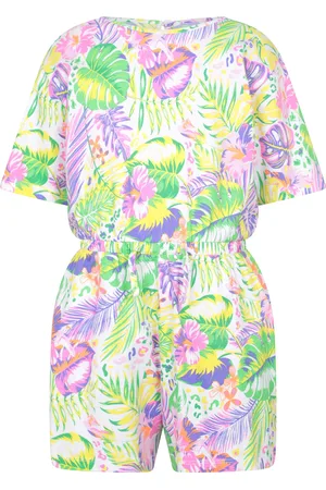 Mountain Warehouse Playsuit met klaproosmotief voor kinderen/Kinderen