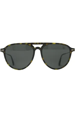 Tom Ford Carlo-02 FT0587 52A 58 Brown Sunglasses
