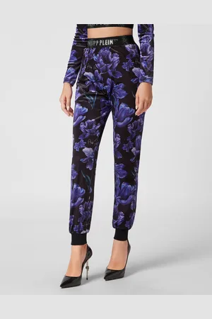 Philipp Plein Broek Flowers