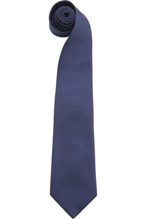Premier Heren "Kleuren" Gewone mode / Business Tie (Pakket van 2) (Marine)