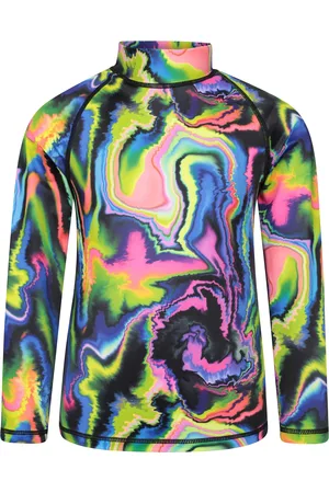 Mountain Warehouse Kinder/Kids Abstracte Rash Top met lange mouwen