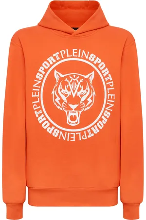 Philipp Plein Sweatshirt Met Capuchon Carbon Tiger