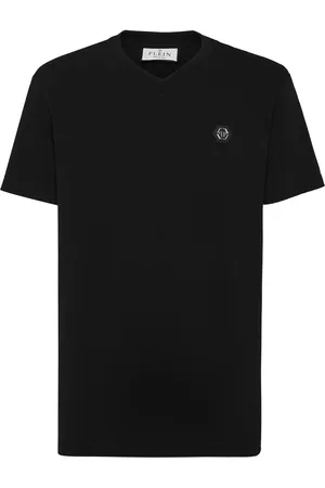 Philipp Plein T-Shirt V-Hals Gothic Plein