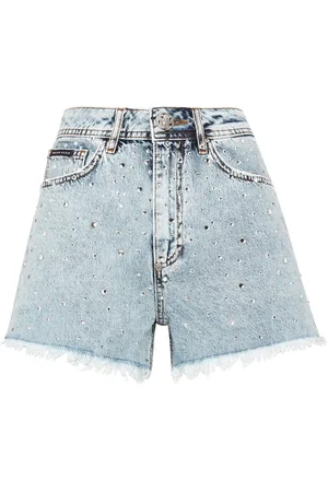Philipp Plein Denim Korte Broek