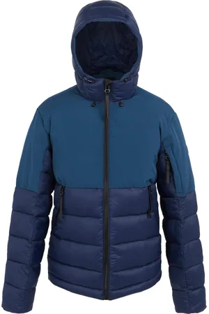 Regatta Heren Laurade gewatteerde jas (Moonlight Denim/Navy)