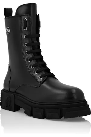 Philipp Plein Laarzen Mid Flat Hexagon