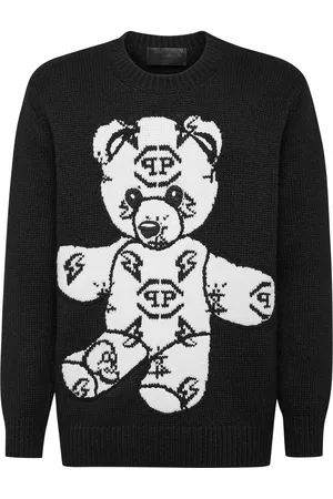 Philipp Plein Pullover Ronde Hals Teddy